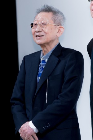 映画『ドラゴンクエスト　ユア・ストーリー』完成報告会見に登場したすぎやまこういち