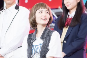 土曜ナイトドラマ『べしゃり暮らし』記者会見に登場した小芝風花