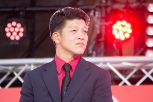 土曜ナイトドラマ『べしゃり暮らし』記者会見に登場した駿河太郎