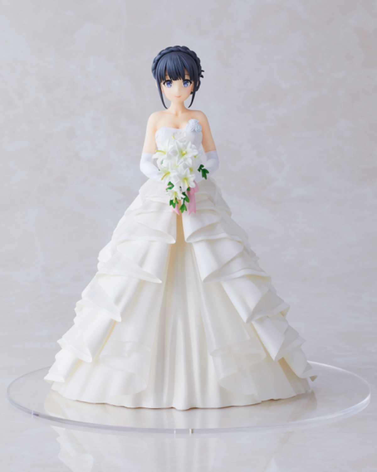 『青ブタ』桜島麻衣＆牧之原翔子を立体化　透け感のあるウエディングドレスを表現