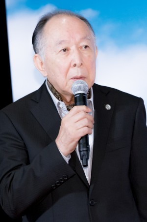 ドラマBiz『リーガル・ハート ～いのちの再建弁護士～』記者会見に登場した橋爪功