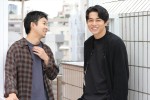 『桐島、部活やめるってよ』以来7年ぶりの共演を果たす（左から）仲野太賀、東出昌大