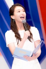 東京2020オリンピック開幕1年前スペシャル『2020スタジアム』取材会に登場した和久田麻由子アナ