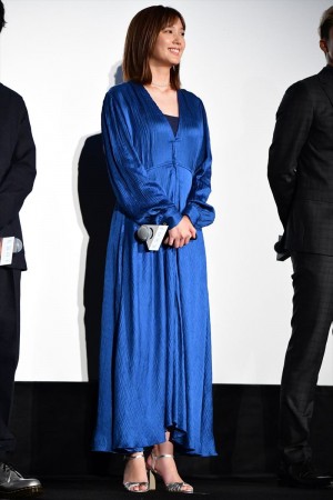 『天気の子』初日舞台挨拶に登場した本田翼