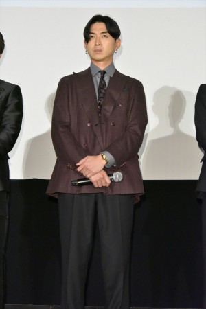 映画『東京喰種 トーキョーグール【S】』初日舞台挨拶に登場した松田翔太