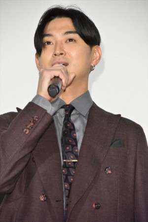 映画『東京喰種 トーキョーグール【S】』初日舞台挨拶に登場した松田翔太