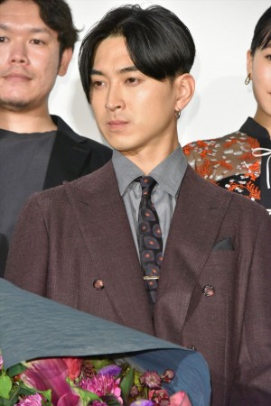 映画『東京喰種 トーキョーグール【S】』初日舞台挨拶に登場した松田翔太