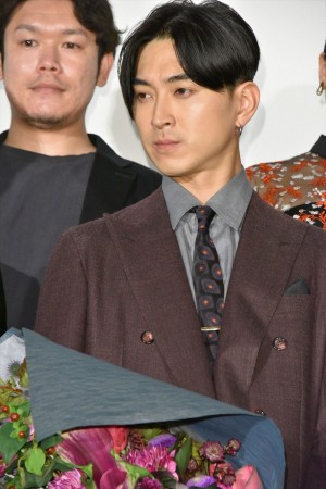 映画『東京喰種 トーキョーグール【S】』初日舞台挨拶に登場した松田翔太