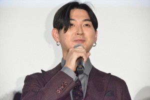 映画『東京喰種 トーキョーグール【S】』初日舞台挨拶に登場した松田翔太