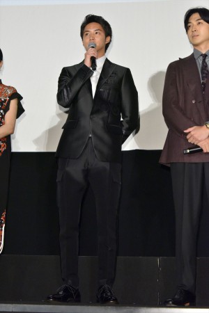 映画『東京喰種 トーキョーグール【S】』初日舞台挨拶に登場した白石隼也