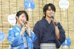 （左から）浜辺美波＆北村匠海、『7月21日 ナツイチの日』記念記者会見に出席