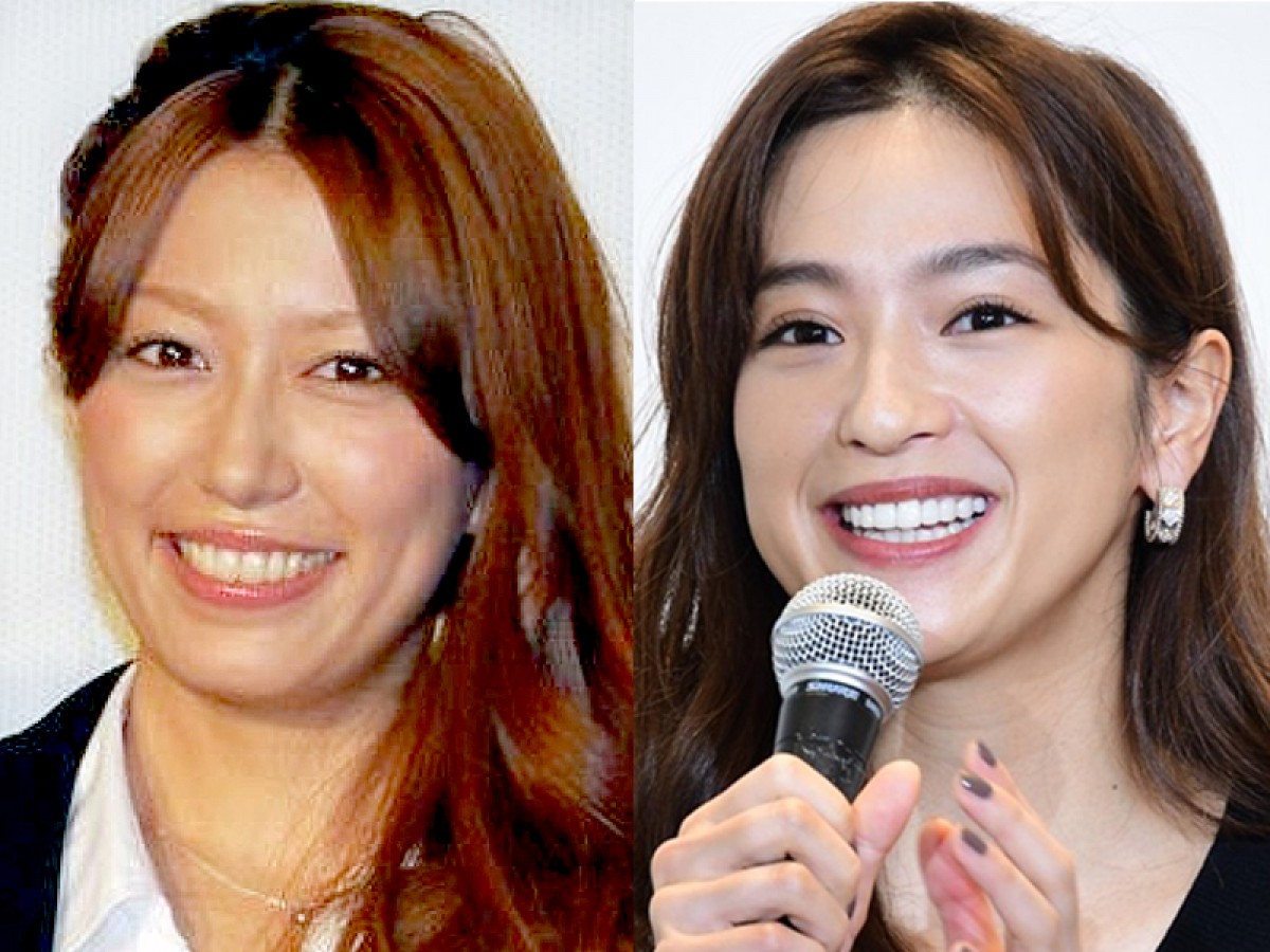 (左から)里田まい、中村アン