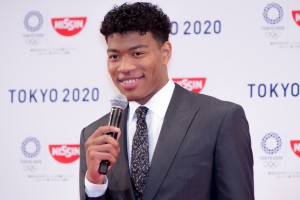 日清食品ホールディングス＆八村塁選手 グローバルスポンサーシップ契約記者発表会に登場した八村塁