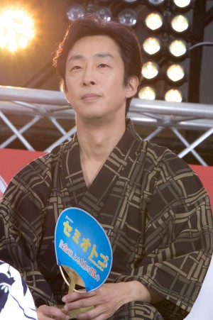 金曜ナイトドラマ『セミオトコ』制作発表記者会見に登場した北村有起哉