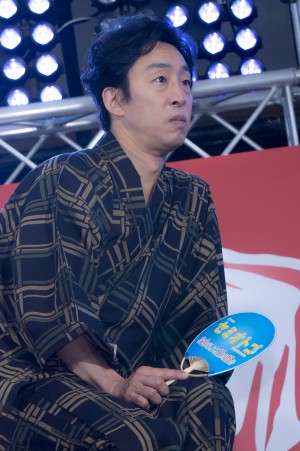 金曜ナイトドラマ『セミオトコ』制作発表記者会見に登場した北村有起哉