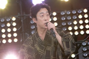 金曜ナイトドラマ『セミオトコ』制作発表記者会見に登場した北村有起哉