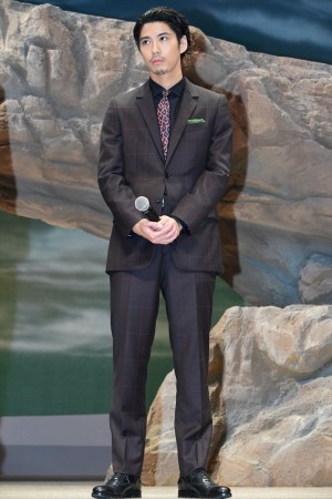 映画『ライオン・キング』ジャパンプレミアイベントに登場した賀来賢人