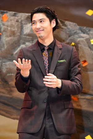 映画『ライオン・キング』ジャパンプレミアイベントに登場した賀来賢人