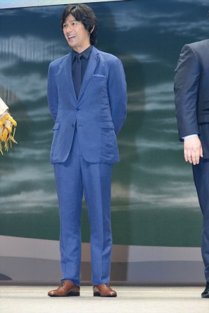 映画『ライオン・キング』ジャパンプレミアイベントに登場した江口洋介