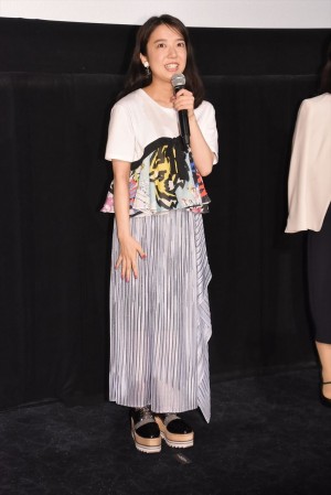 映画『スタートアップ・ガールズ』公開記念～未来をつくる～トークイベント付き特別先行上映イベントに登場した上白石萌音