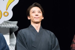 映画『引っ越し大名！』完成披露試写会に登場した高橋一生