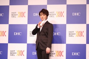 DHCホットボディジェル 新TVCM発表会に登場した宇野昌磨
