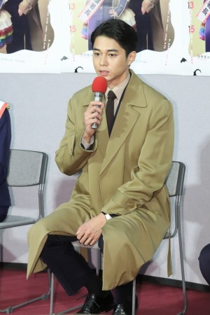 ドラマ『ピュア！ ～一日アイドル署長の事件簿～』記者会見に登場した東出昌大