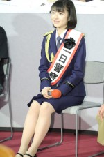 『ピュア！～一日アイドル署長の事件簿～』試写会に出席した浜辺美波