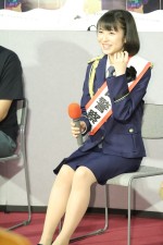 『ピュア！～一日アイドル署長の事件簿～』試写会に出席した浜辺美波