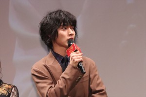 映画『二ノ国』ジャパンプレミアに登場した山崎賢人