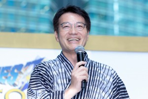 『超☆汐留パラダイス！‐2019SUMMER』キックオフイベントに登場した菅谷大介アナウンサー