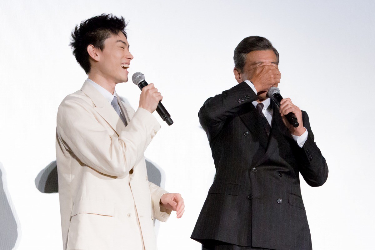 菅田将暉「舘さんの鼻を測りたい」と鼻フェチ全開　舘ひろし「測らないで…」