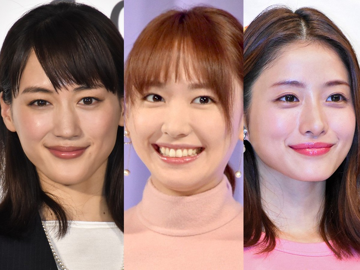 新垣結衣、綾瀬はるか、石原さとみがトップ3！ 「夏旅を一緒に楽しみたい芸能人」TOP10