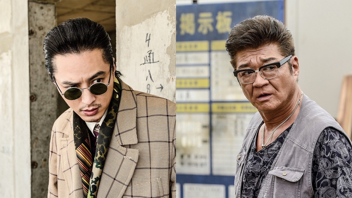 （左から）映画『HiGH＆LOW THE WORST』に出演する塚本高史＆小沢仁志