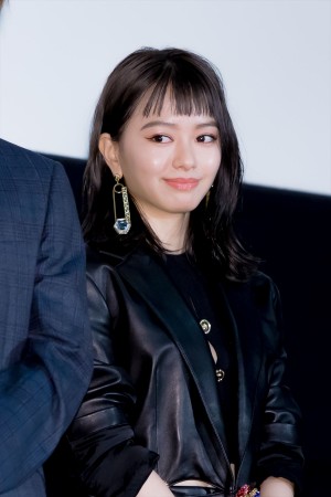 映画『東京喰種　トーキョーグール【S】』大ヒット御礼舞台挨拶に登場した山本舞香