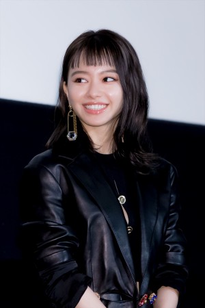 映画『東京喰種　トーキョーグール【S】』大ヒット御礼舞台挨拶に登場した山本舞香