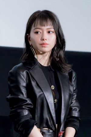 映画『東京喰種　トーキョーグール【S】』大ヒット御礼舞台挨拶に登場した山本舞香