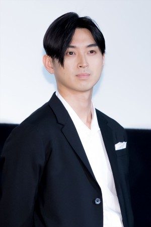 映画『東京喰種　トーキョーグール【S】』大ヒット御礼舞台挨拶に登場した松田翔太