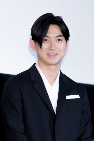 映画『東京喰種　トーキョーグール【S】』大ヒット御礼舞台挨拶に登場した松田翔太