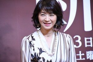 オトナの土ドラ『それぞれの断崖』制作発表会見に登場した田中美佐子