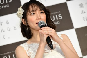 「アールイズ・ウエディング」新CM＆キャンペーン発表会に登場した吉岡里帆