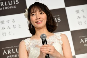 「アールイズ・ウエディング」新CM＆キャンペーン発表会に登場した吉岡里帆