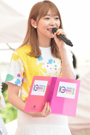 「TOKYO IDOL FESTIVAL 2019」でチェアマンを務めた、指原莉乃