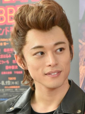 舞台『THE BANK ROBBERY！〜ダイヤモンド強奪大作戦〜』初日囲み取材に登場した元木聖也