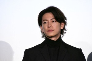 映画『ドラゴンクエスト　ユア・ストーリー』初日舞台挨拶に登場した佐藤健