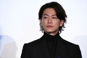 映画『ドラゴンクエスト　ユア・ストーリー』初日舞台挨拶に登場した佐藤健