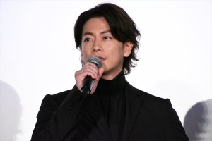 映画『ドラゴンクエスト　ユア・ストーリー』初日舞台挨拶に登場した佐藤健