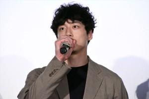 映画『ドラゴンクエスト　ユア・ストーリー』初日舞台挨拶に登場した坂口健太郎