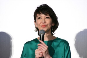 映画『ドラゴンクエスト　ユア・ストーリー』初日舞台挨拶に登場した賀来千香子