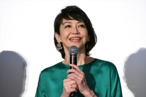 映画『ドラゴンクエスト　ユア・ストーリー』初日舞台挨拶に登場した賀来千香子